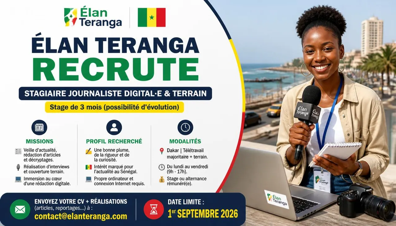 Stagiaire Journaliste Digital·e & Terrain