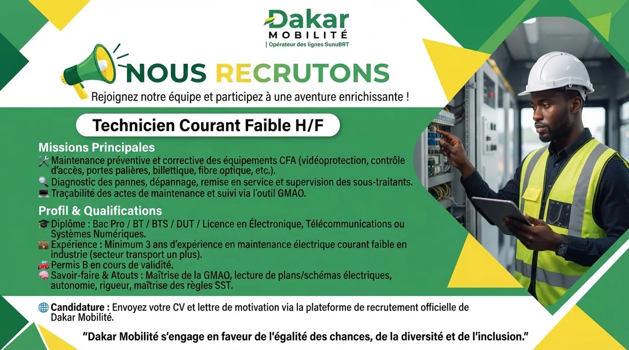 Technicien Courant Faible H/F