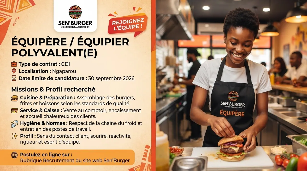 Équipière / Équipier Polyvalent(e)